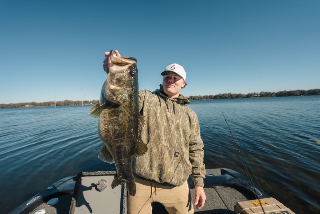 Half day bass fishing session