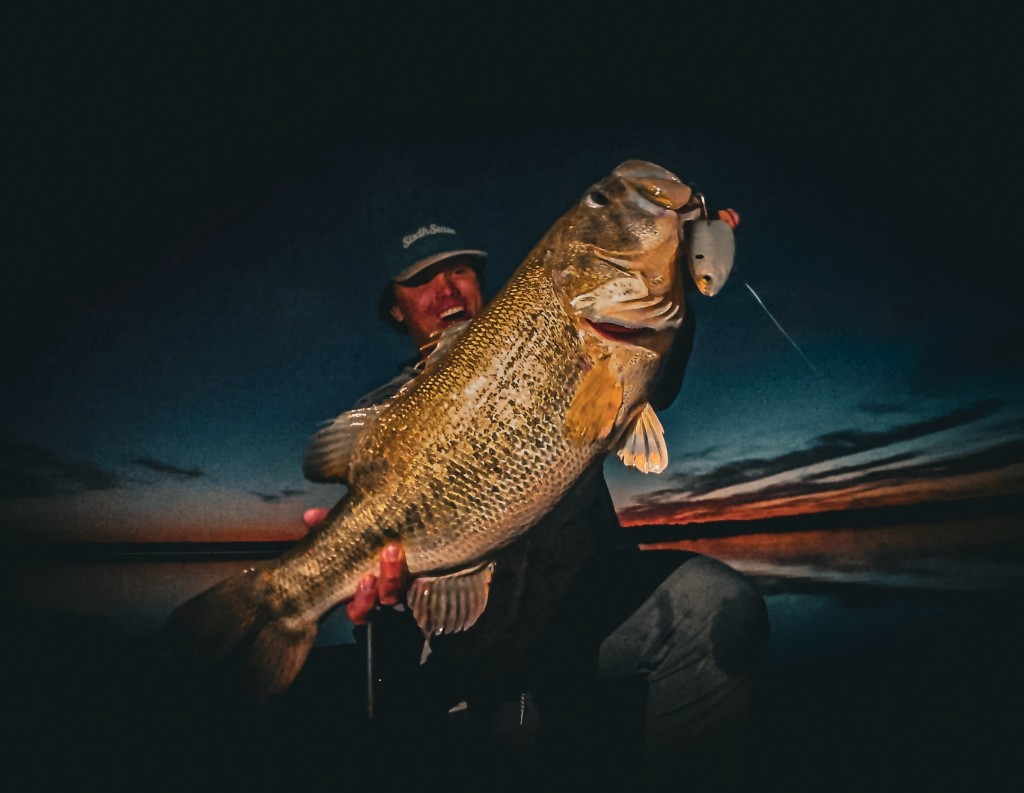 Tristan Marsh with 10.07 lb trophy bass